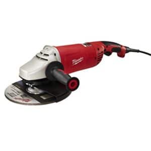Red, black and grey Angle Grinder